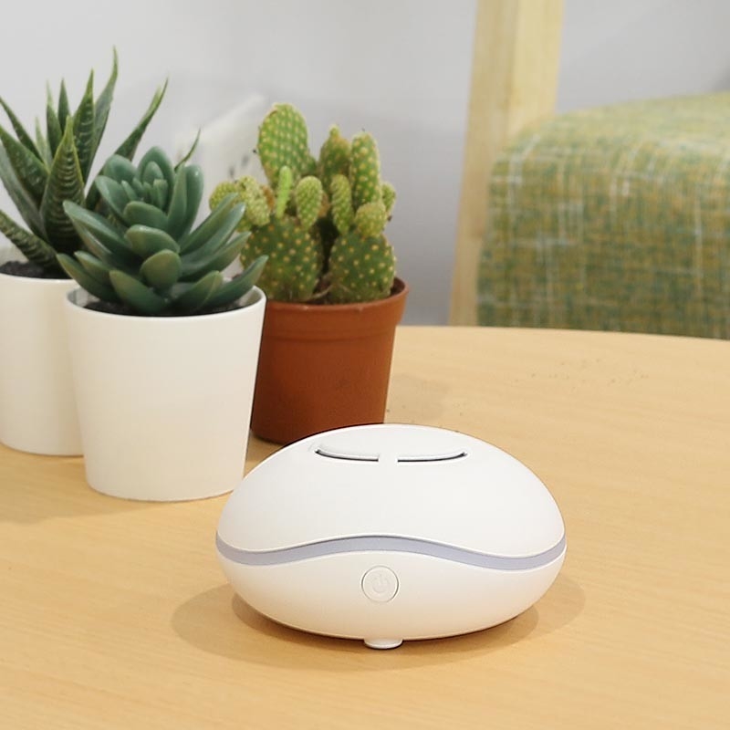 Portable Usb Charging Diffuser 7 Colors Lights Ultrasonic Air Aromatherapy Waterless Essential Oil Diffuser