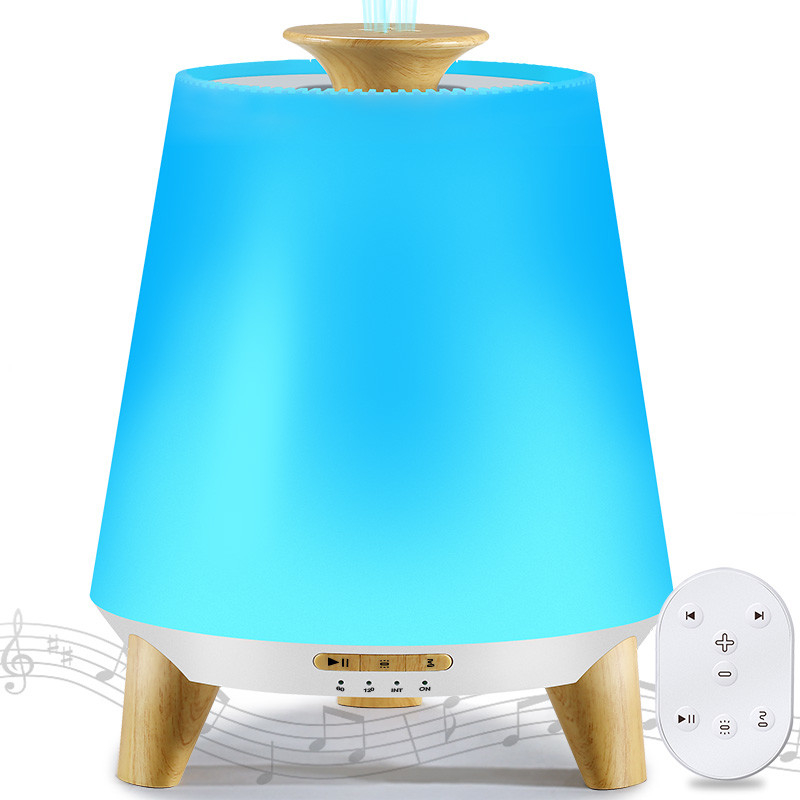 300ml Smart Bluetooth Speaker Diffusers for Essential Oils Cool Mist Humidifier Aroma Essential Oil Diffuser