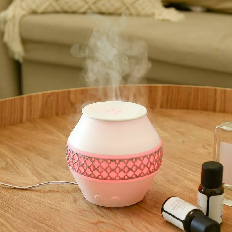 Home Portable Cool Mist Air Humidifier With Night Light Aromatherapy Essential Oil Deuser Aroma Diffuser