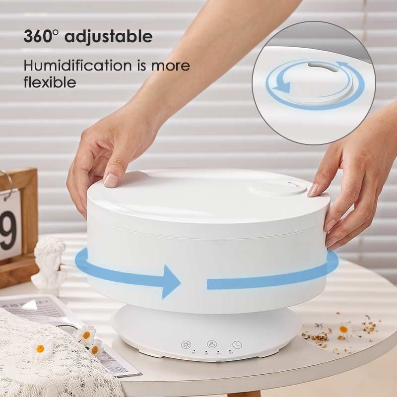 1.6L Home  Portable Cool Mist Air Humidifier With Night Light Aroma Essential Oil  Aroma Diffuser