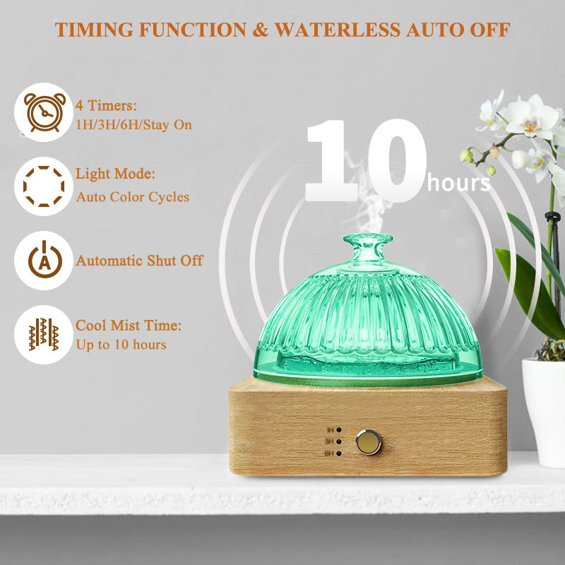 200 ML Aroma Diffusers With Colorful Led Lamp▕ DN-839