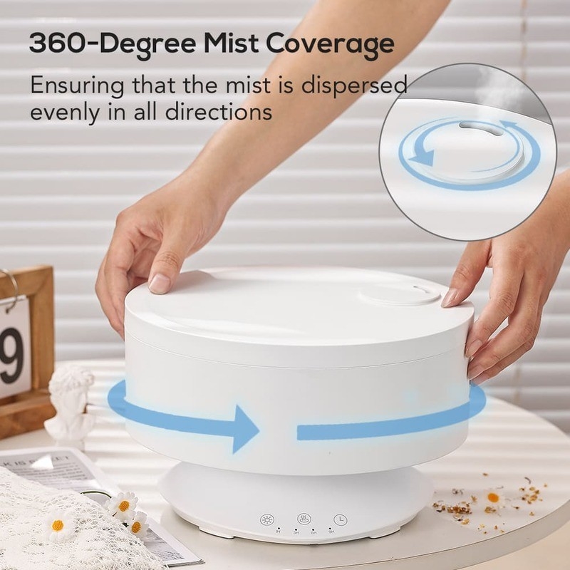 Mist Aroma Diffuser Remote Control Air Humidifier with 7 Colors LED Light