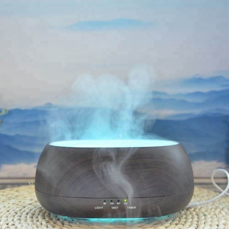 Portable Aromat Difusor 500Ml Ultrasonic Aromatherapy Essential Oil Diffuser With Remote Control