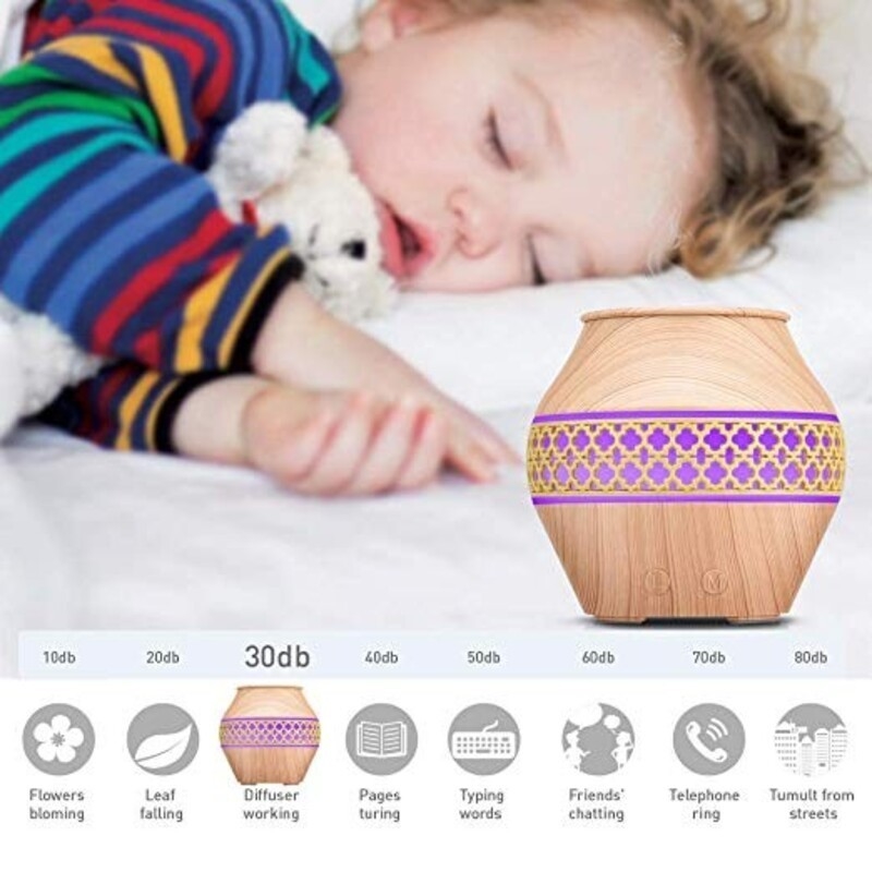 Home Portable Cool Mist Air Humidifier With Night Light Aromatherapy Essential Oil Deuser Aroma Diffuser