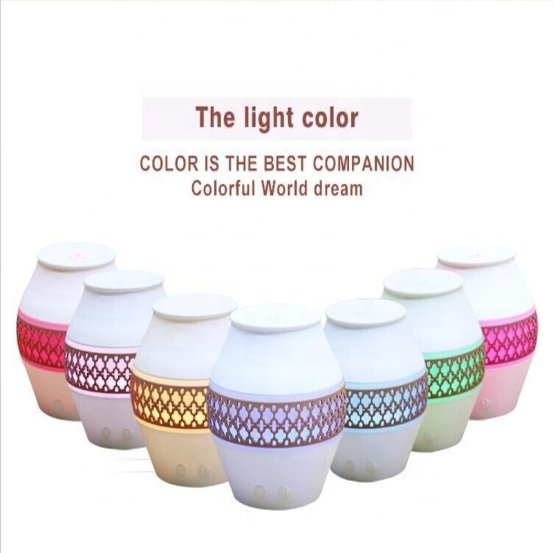 Home Portable Cool Mist Air Humidifier With Night Light Aromatherapy Essential Oil Deuser Aroma Diffuser