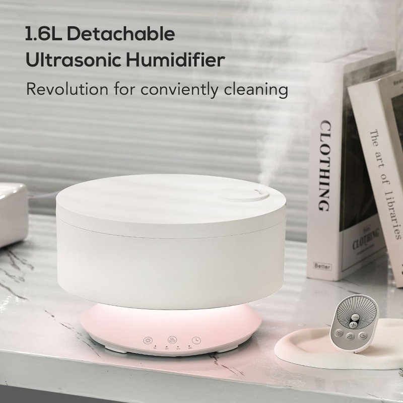 1.6L Home  Portable Cool Mist Air Humidifier With Night Light Aroma Essential Oil  Aroma Diffuser