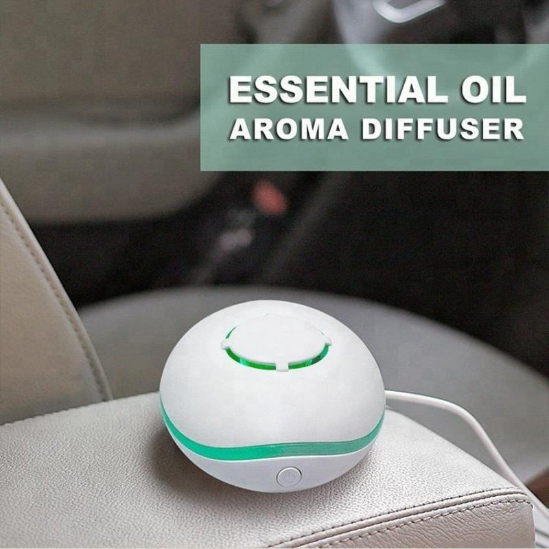 Portable Usb Charging Diffuser 7 Colors Lights Ultrasonic Air Aromatherapy Waterless Essential Oil Diffuser