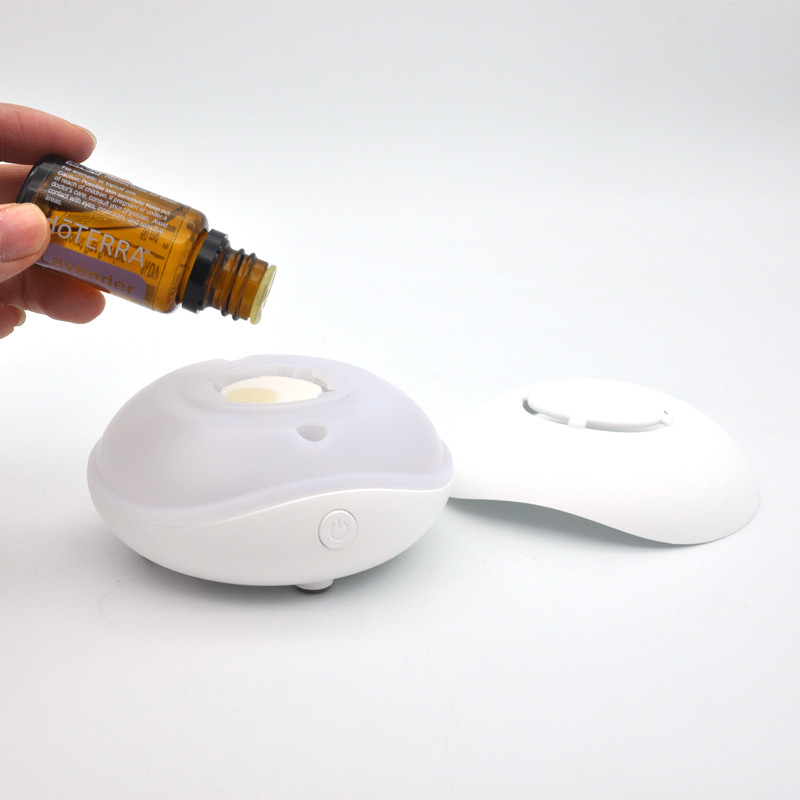 Portable Usb Charging Diffuser 7 Colors Lights Ultrasonic Air Aromatherapy Waterless Essential Oil Diffuser