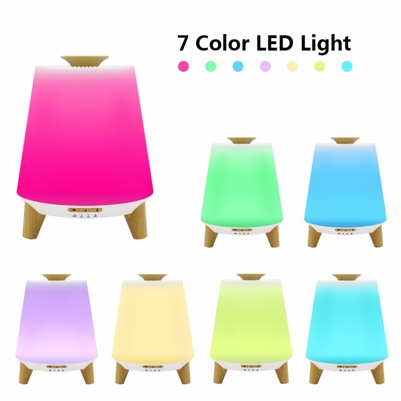 300ml Smart Bluetooth Speaker Diffusers for Essential Oils Cool Mist Humidifier Aroma Essential Oil Diffuser